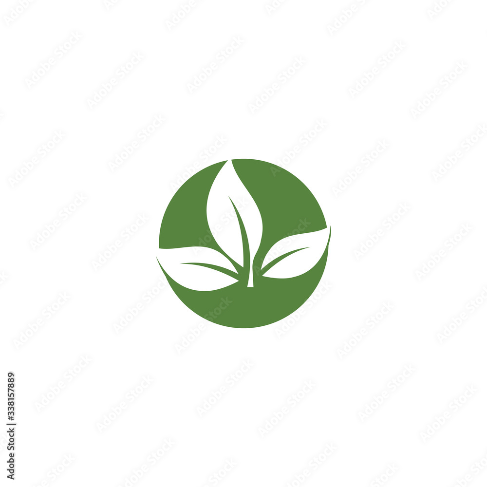 Green garden green leaf Logo Template Green garden green leaf Logo Template