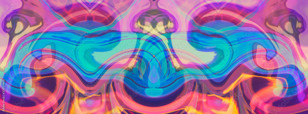 Banner trendy rainbow multicolored background. Banner trendy rainbow multicolored background.