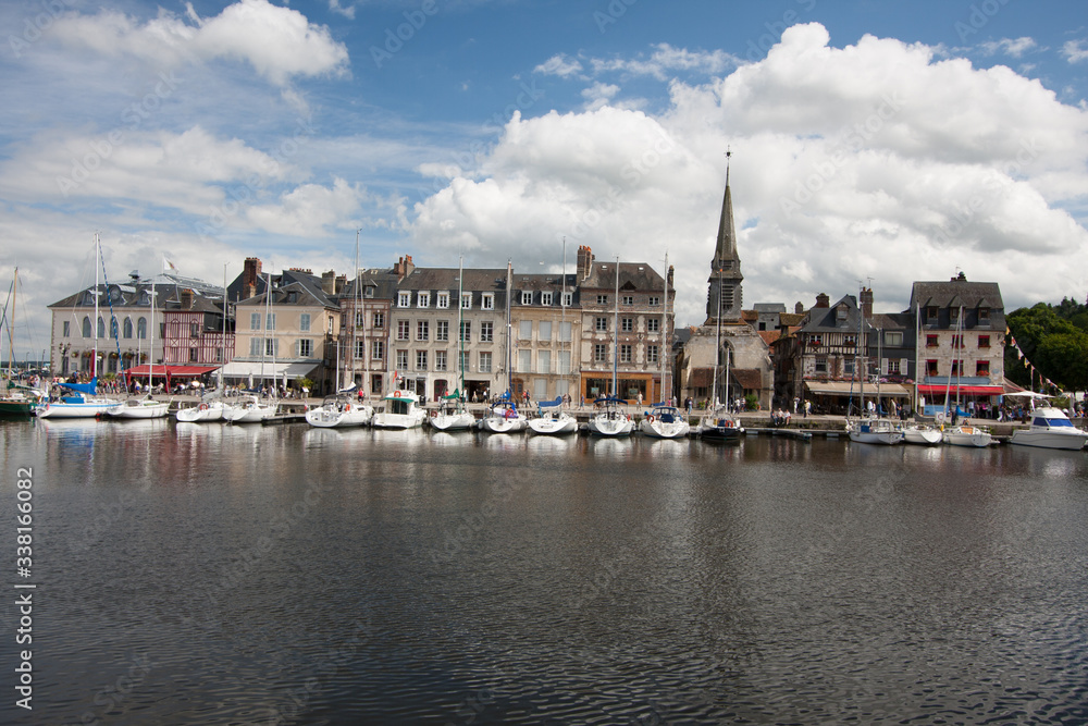 Vieux Bassin in Honfleur in der Normandie in Frankreich