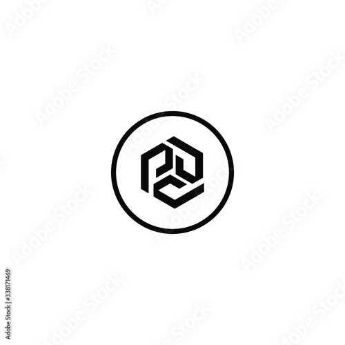 letter P logo vector design template © maretaarining