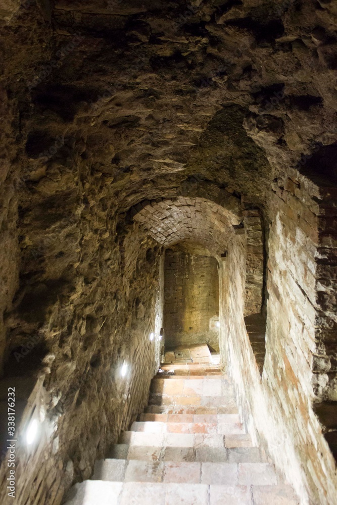 etruscan well of Perugia, Italy