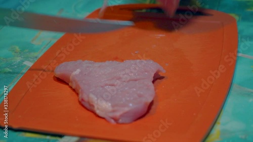 Cooking turkey steak steaks