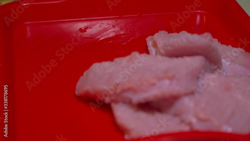 Cooking turkey steak steaks