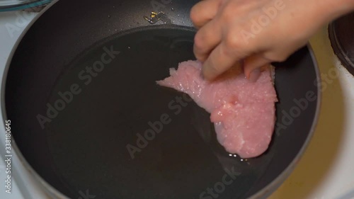 Cooking turkey steak steaks