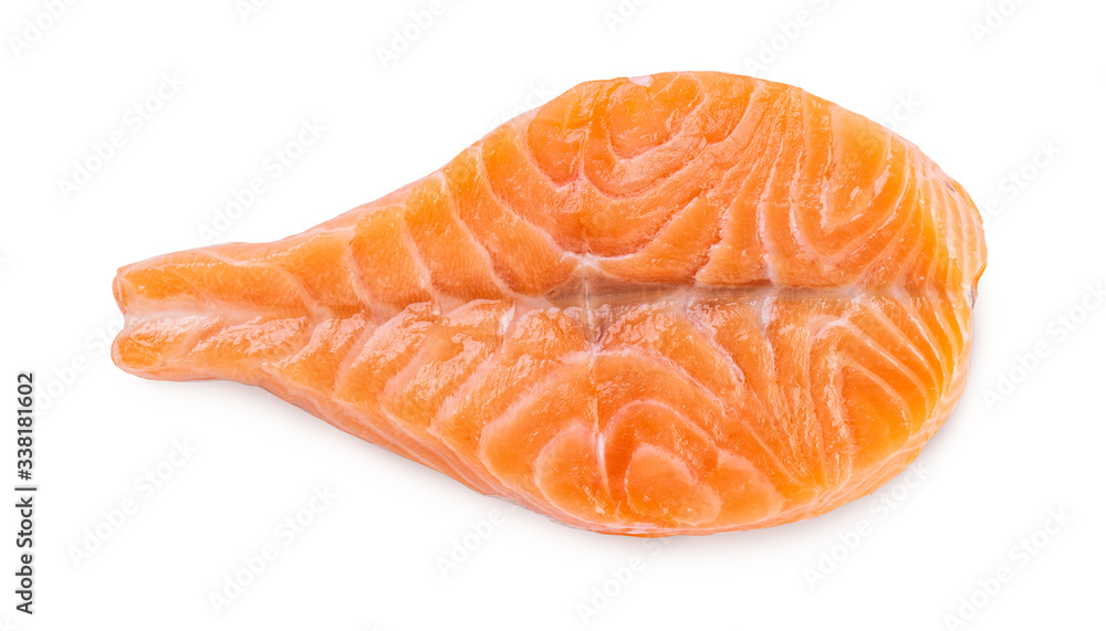 Fresh Raw Salmon Butterfly Steak