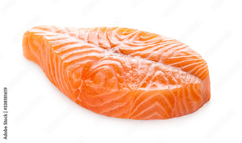 Fresh Raw Salmon Butterfly Steak Fresh Raw Salmon Butterfly Steak