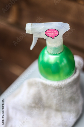 Disinfectant with Towel 