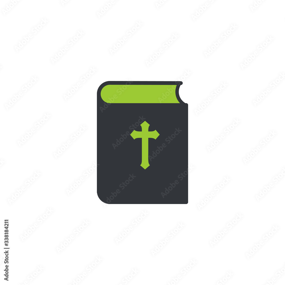 Bible book icon. mission, Bible Society. Stock Vector illustration isolated on white background. Bible book icon. mission, Bible Society. Stock Vector illustration isolated on white background.