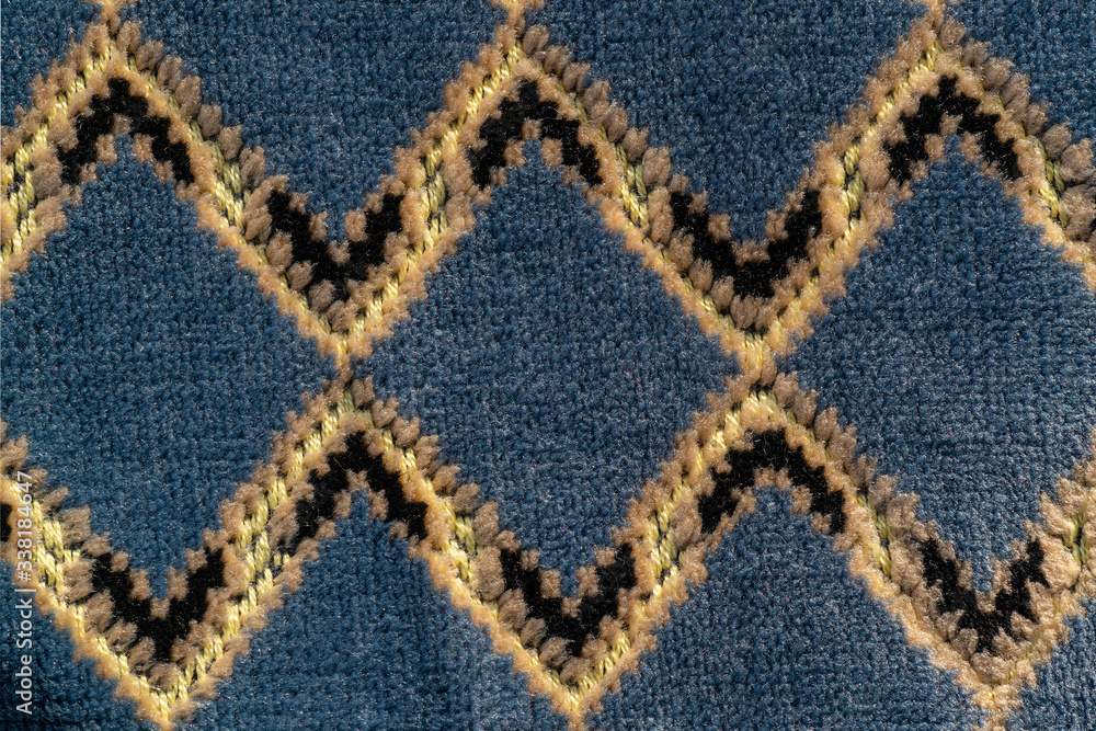 Fototapeta premium Textured and textured rough fabric, backgound