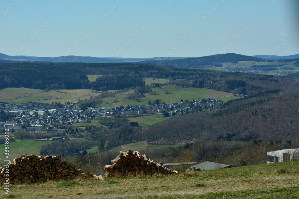 Landschaft in AUE Landschaft in AUE