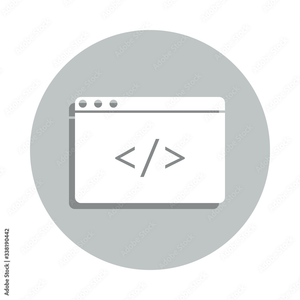 browser badge icon. Simple glyph, flat vector of web icons for ui and ux, website or mobile application browser badge icon. Simple glyph, flat vector of web icons for ui and ux, website or mobile application