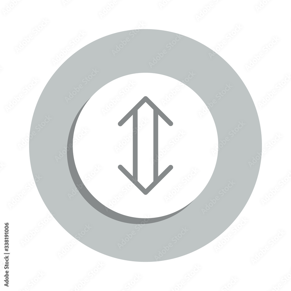 arrows of different directions badge icon. Simple glyph, flat vector of web icons for ui and ux, website or mobile application arrows of different directions badge icon. Simple glyph, flat vector of web icons for ui and ux, website or mobile application