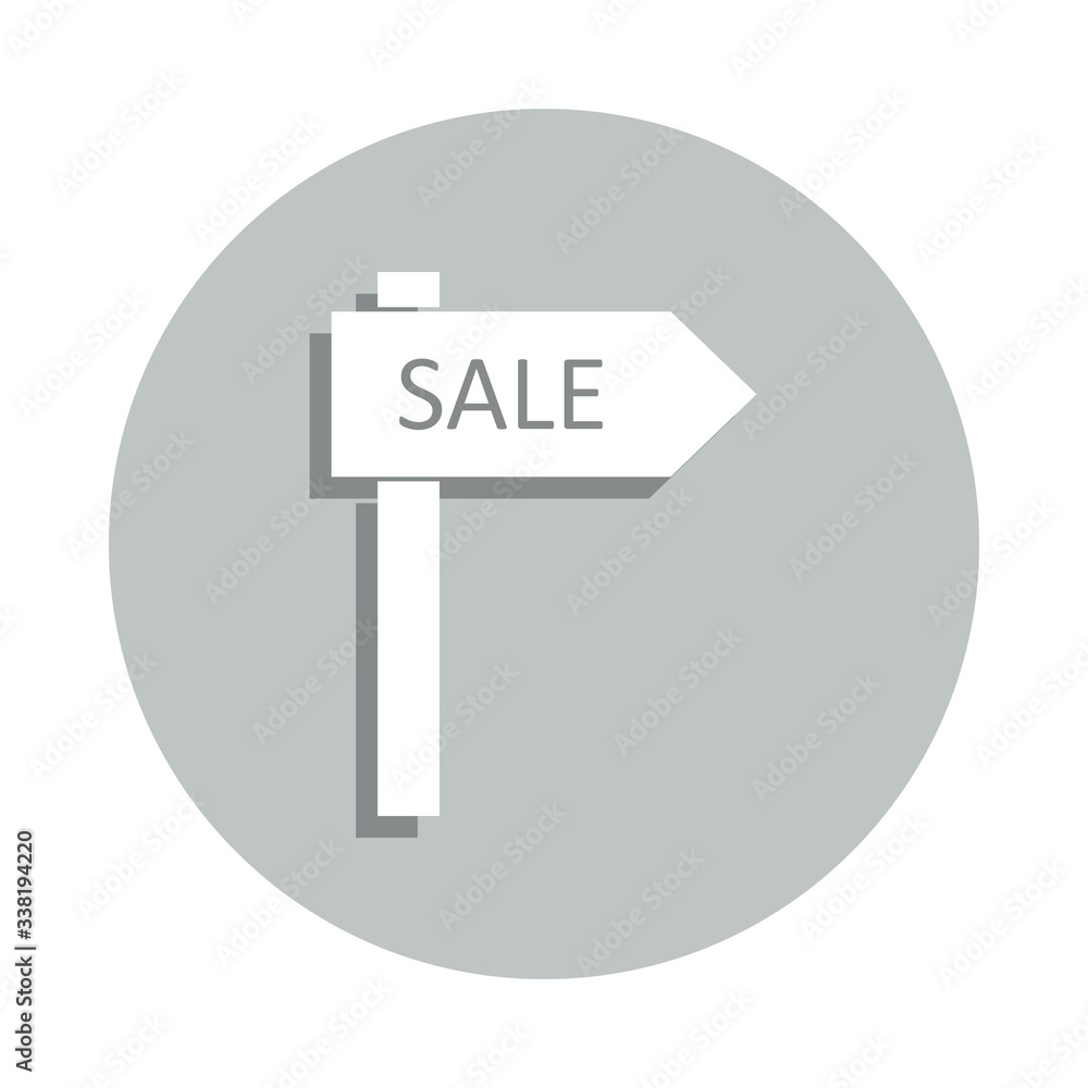 sale sign badge icon. Simple glyph, flat vector of web icons for ui and ux, website or mobile application sale sign badge icon. Simple glyph, flat vector of web icons for ui and ux, website or mobile application