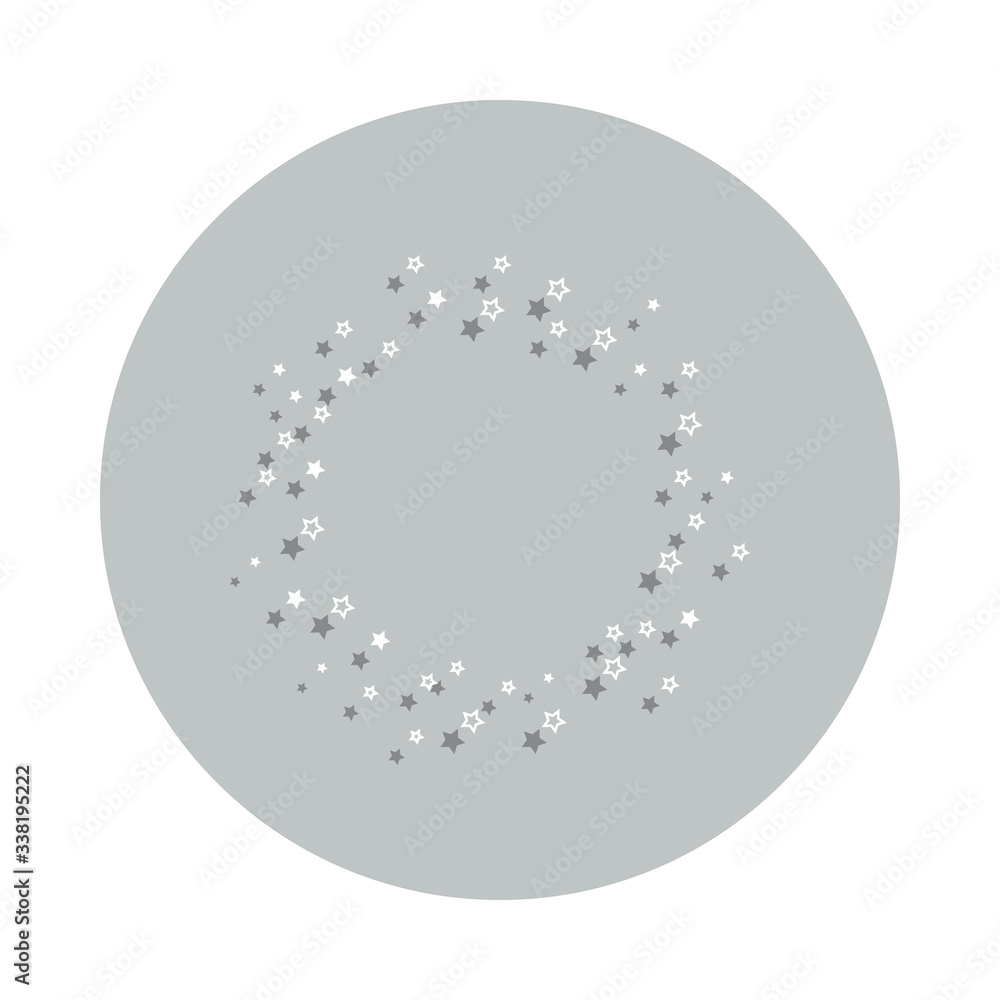 Star round background, hand draw in round badge icon. Simple glyph, flat vector of Background for text icons for ui and ux, website or mobile application Star round background, hand draw in round badge icon. Simple glyph, flat vector of Background for text icons for ui and ux, website or mobile application
