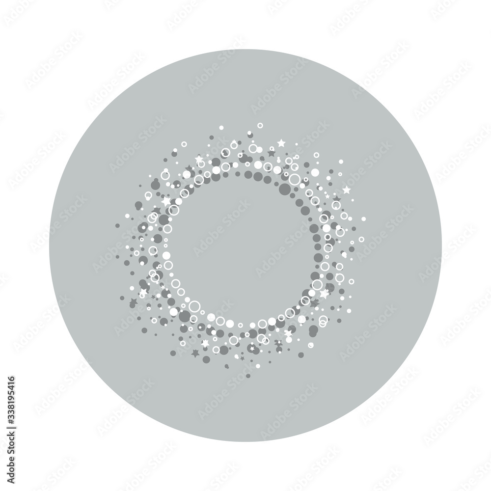 Particle round background, hand drawn in round badge icon. Simple glyph, flat vector of Background for text icons for ui and ux, website or mobile application Particle round background, hand drawn in round badge icon. Simple glyph, flat vector of Background for text icons for ui and ux, website or mobile application