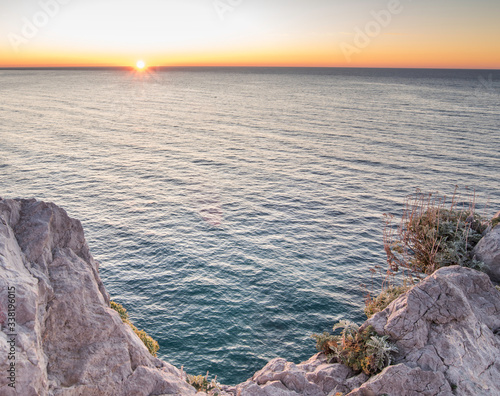 The nature of Crimea. The Crimea landscape. Sun Day
