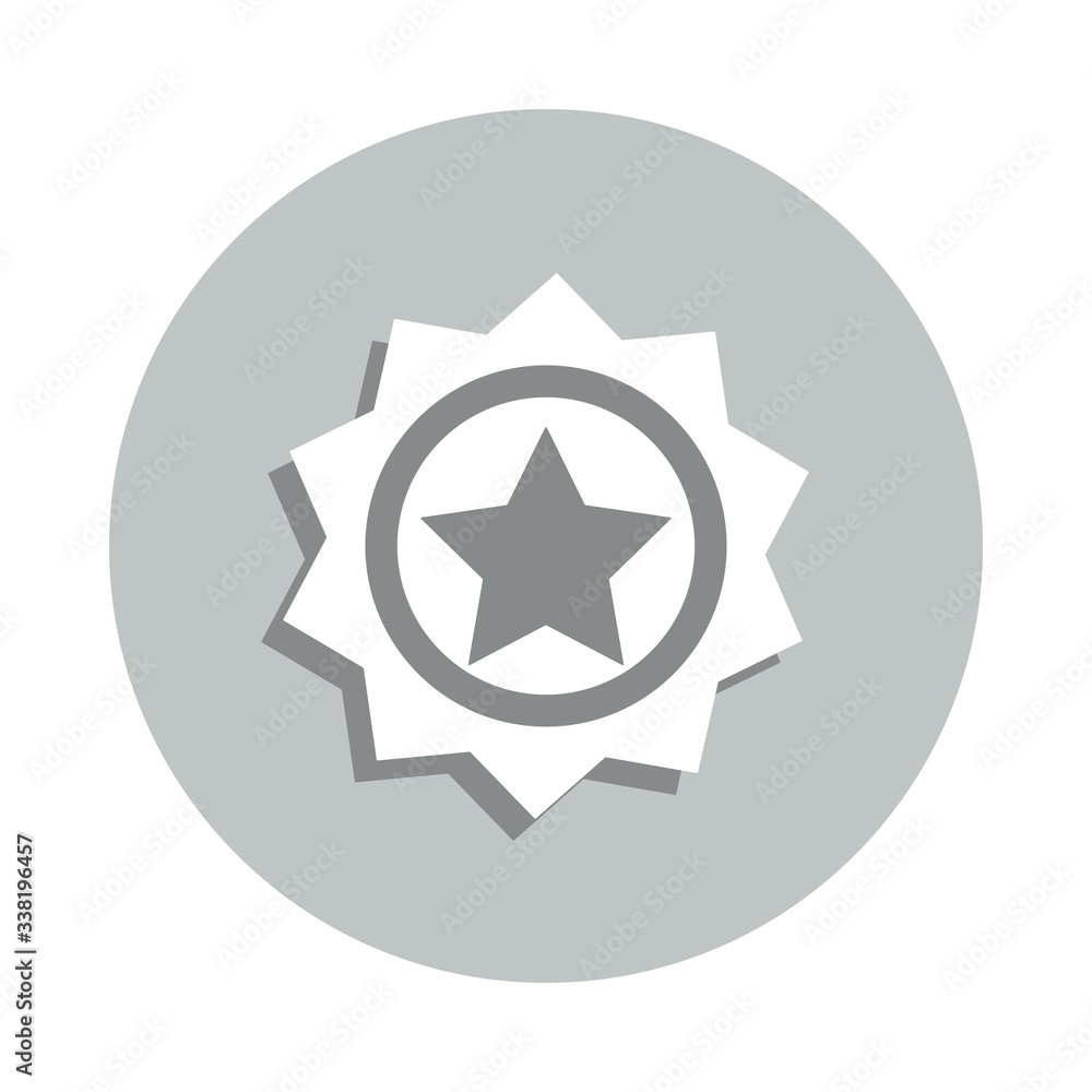 Star, favorite, business badge icon. Simple glyph, flat vector of business icons for ui and ux, website or mobile application Star, favorite, business badge icon. Simple glyph, flat vector of business icons for ui and ux, website or mobile application