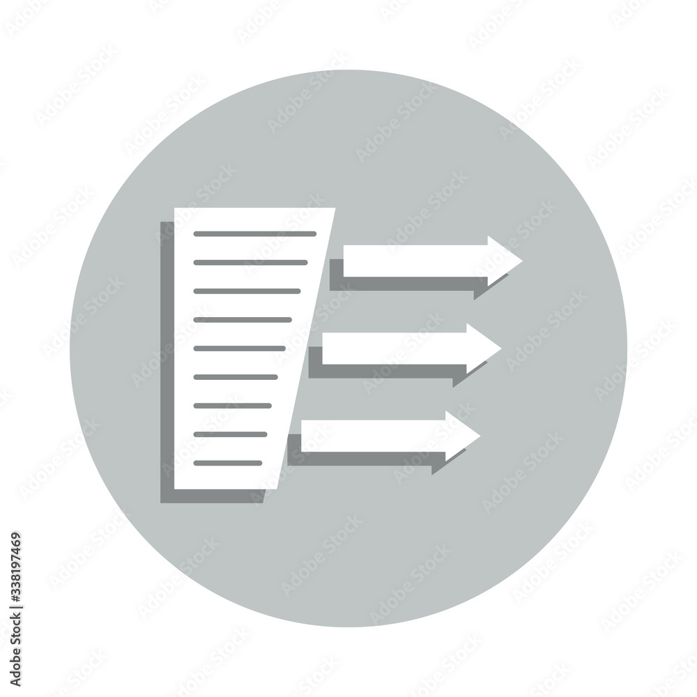 information resources, arrow badge icon. Simple glyph, flat vector of Business icons for ui and ux, website or mobile application information resources, arrow badge icon. Simple glyph, flat vector of Business icons for ui and ux, website or mobile application