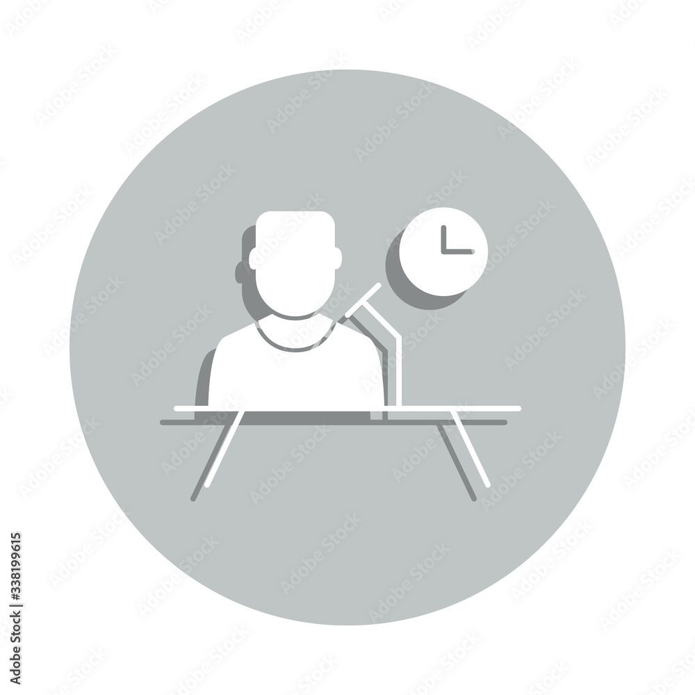 men, expert, professional badge icon. Simple glyph, flat vector of Business icons for ui and ux, website or mobile application men, expert, professional badge icon. Simple glyph, flat vector of Business icons for ui and ux, website or mobile application