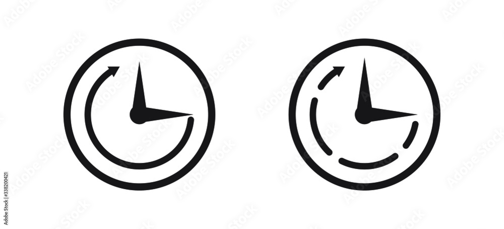 stopwatch icon, flat design, long shadow. Vector illustration. stopwatch icon, flat design, long shadow. Vector illustration.