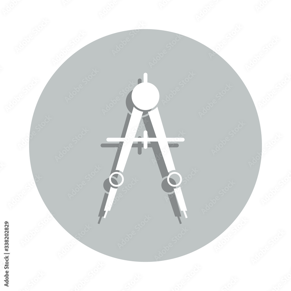 divider badge icon. Simple glyph, flat vector of Business icons for ui and ux, website or mobile application divider badge icon. Simple glyph, flat vector of Business icons for ui and ux, website or mobile application