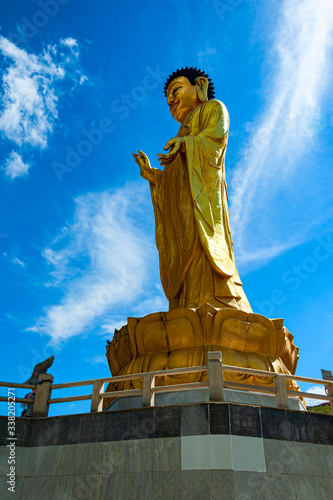 statue of buddha in Ulan-Bator, Mongolia photo