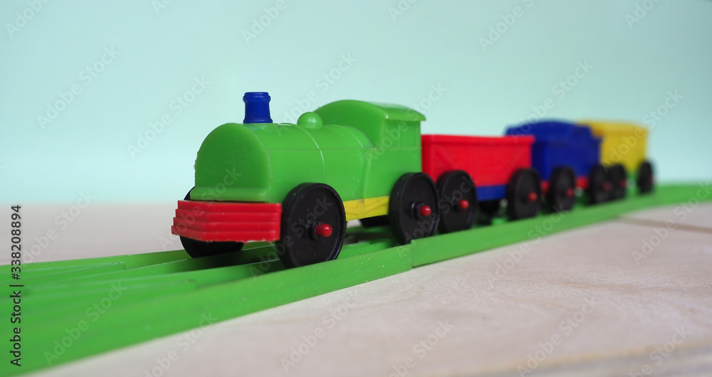 toy train and railway