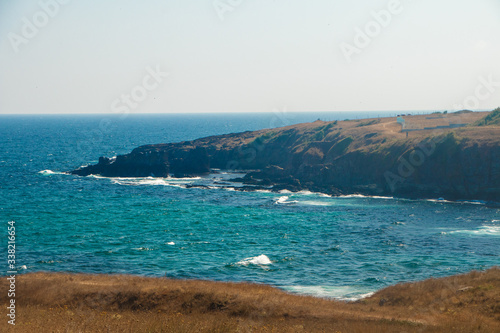 View to wild beach-Sinemorets one place in Bulgaria from Black Sea