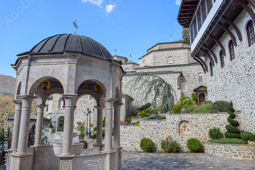 Saint Jovan Bigorski Monastery. Macedonian Orthodox monastery, Macedonia photo