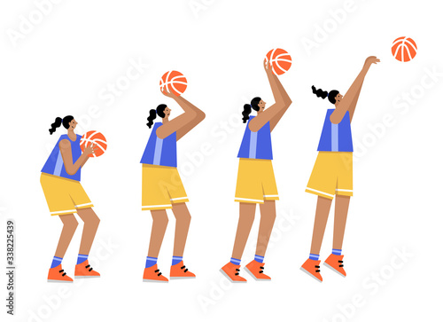 Basketball vector illustration