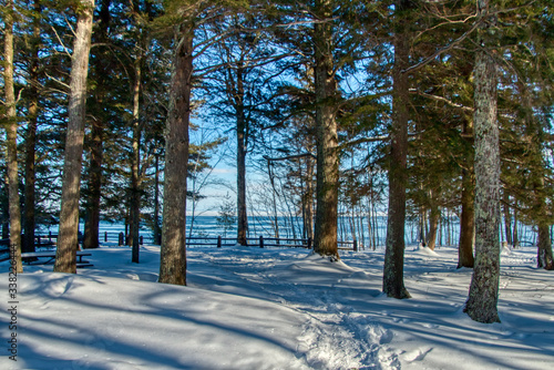 Madeline Island is a small community in the Apostle Islands National Lakeshore of Wisconsin