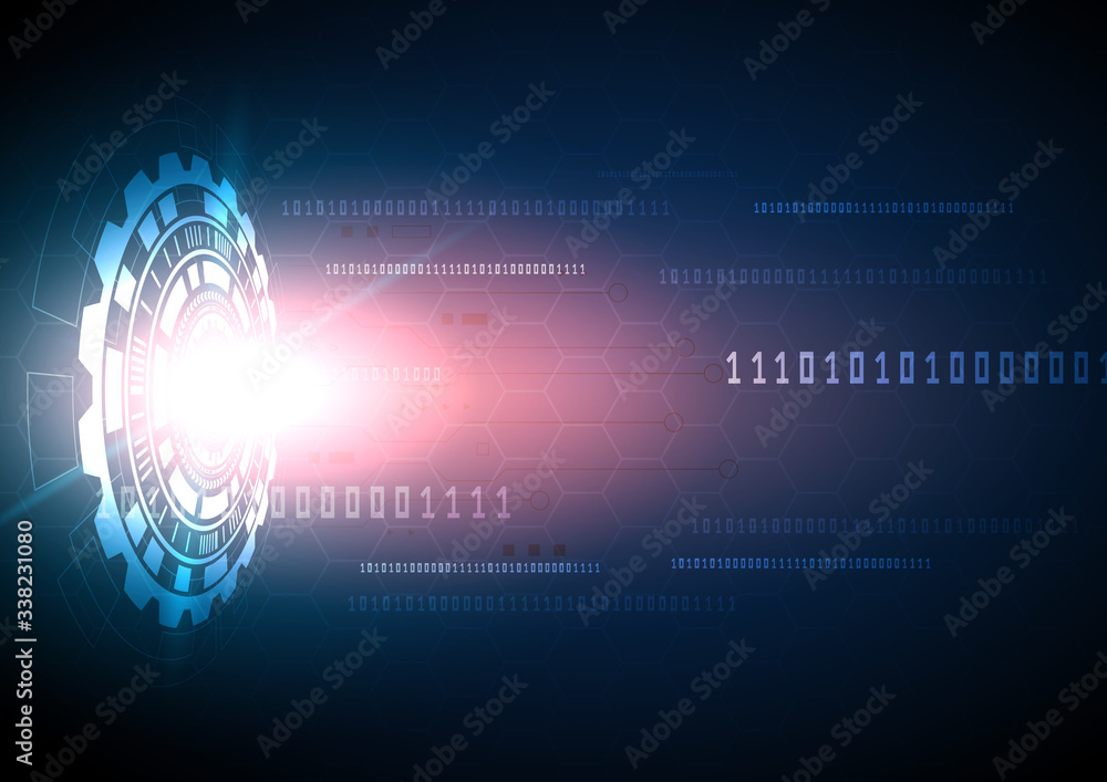 Circuit technology background with hi-tech digital data Circuit technology background with hi-tech digital data