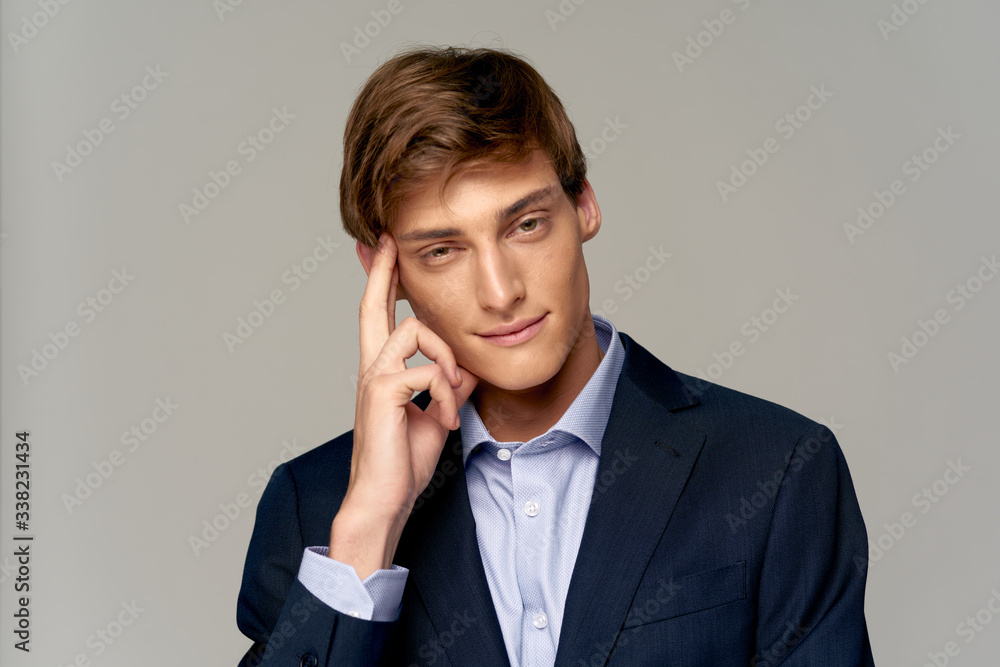 portrait of a handsome businessman portrait of a handsome businessman