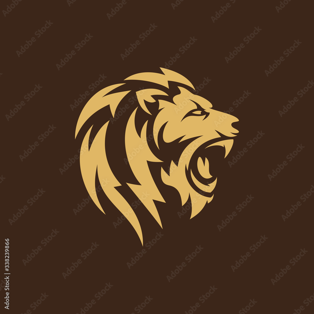 Lion logo Design vector template Illustration Lion logo Design vector template Illustration
