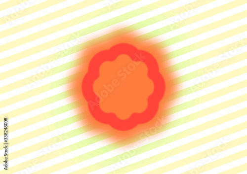 Colorful Abstact Shape Illustration for Background Layout Template