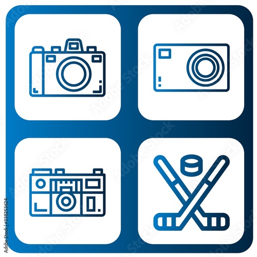 shoot icon set