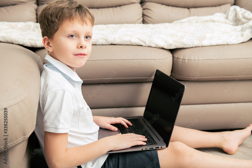 boy communicates with friends boy communicates with friends
