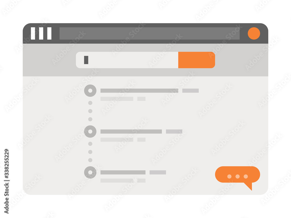 Internet page in flat icon concept. Modern browser window design. Vector illustration pixel perfect are created on pixel grid 64 x 64 pixel. Internet page in flat icon concept. Modern browser window design. Vector illustration pixel perfect are created on pixel grid 64 x 64 pixel.