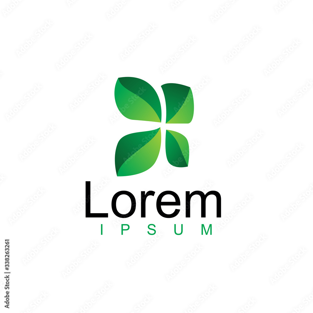 eco, green, leaf logo design. modern icon, template vector eco, green, leaf logo design. modern icon, template vector