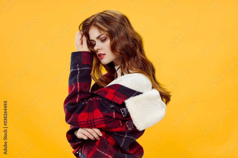 Fototapeta premium beautiful woman charm luxury lifestyle model