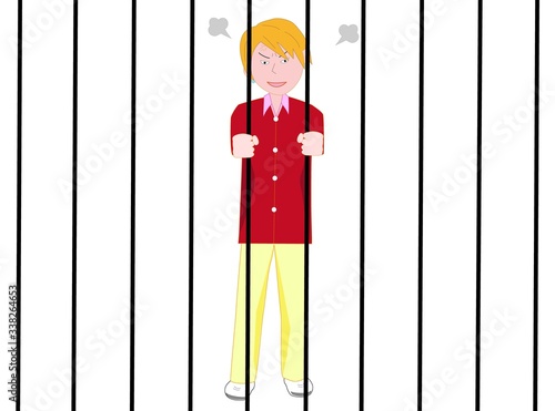 監禁された不良青年