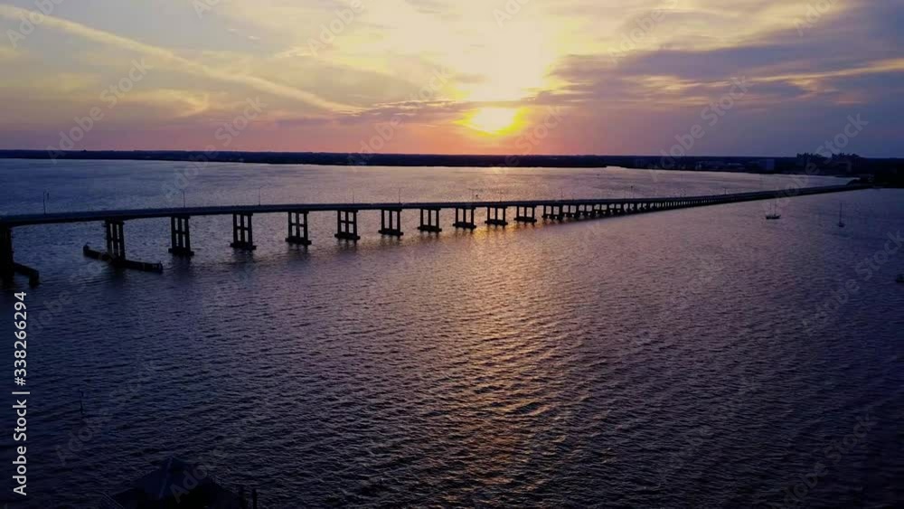 Ft Myers Downtown Harbor Florida Gulf Coast sunset photos Caloosahatchee Bridge causeway bridge Ft Myers Downtown Harbor Florida Gulf Coast sunset photos Caloosahatchee Bridge causeway bridge