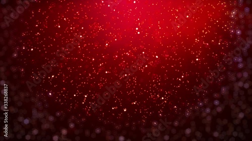 Background Abstrct Glow Particle Bokeh.Background seamless loop photo