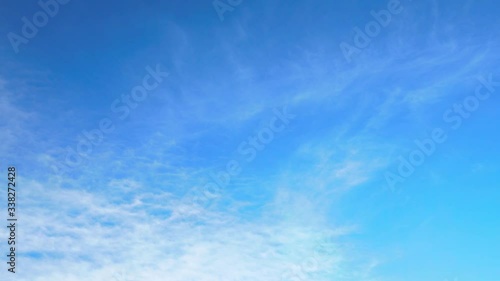 Aerial shot above the clouds, Flying through the cloud, Flying in the clouds, fluffy clouds moving softly on the sky 