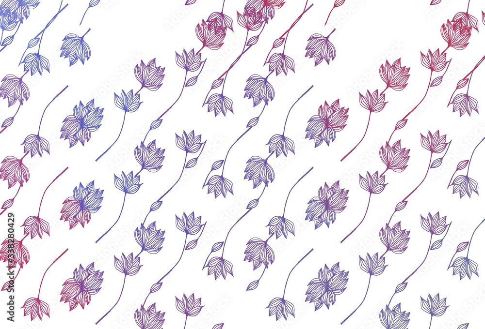 Light Blue, Red vector hand painted background. Light Blue, Red vector hand painted background.