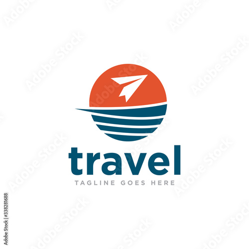 Free Download Travel Logo Icon Design Vector - GFXLoad