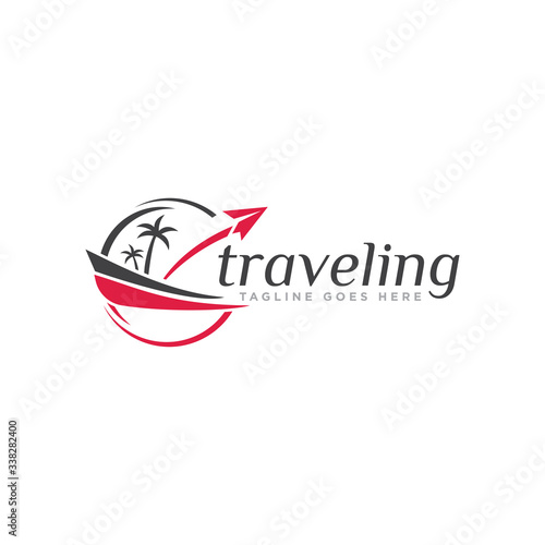 Travel Logo Icon Design Vector