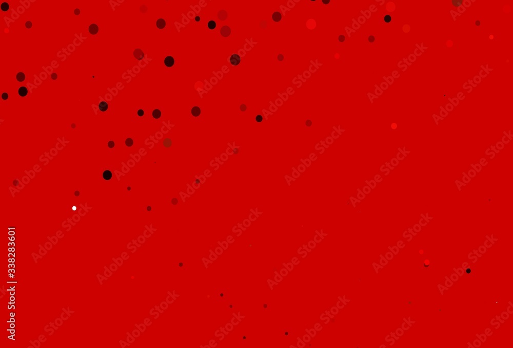 Light Red vector backdrop with dots. Light Red vector backdrop with dots.