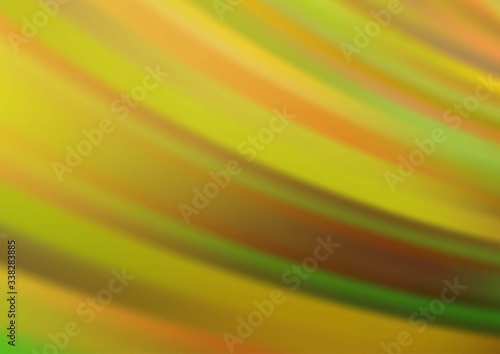 Light Green  Yellow vector template with repeated sticks. Blurred decorative design in simple style with lines. Best design for your ad  poster  banner.
