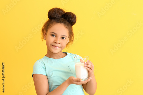 Little African-American gir...